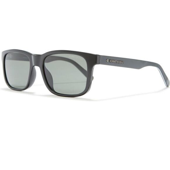 Kenneth Cole 55mm Rectangle Sunglasses‎ main image 2